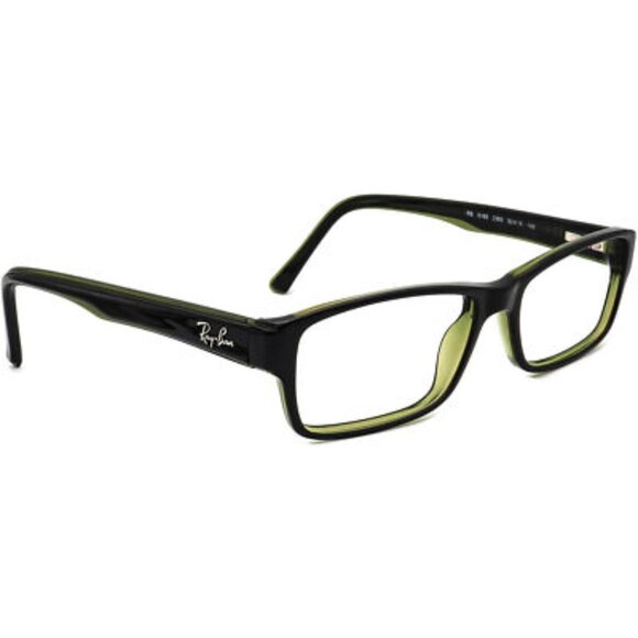 Ray-Ban Eyeglasses RB 5169 2383 Dark Tortoise/Green Rectangular Frame 52[]16 140 - Picture 1 of 5